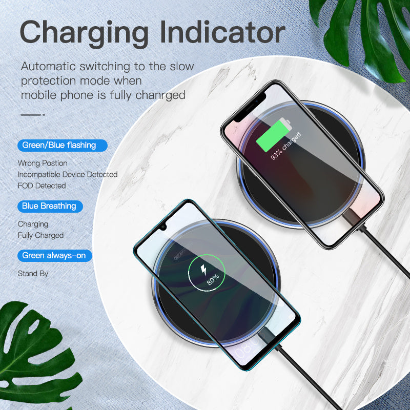 Fast wireless charger for cell phones