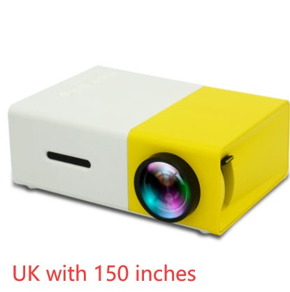 Mini Portable 3D HD LED Projector