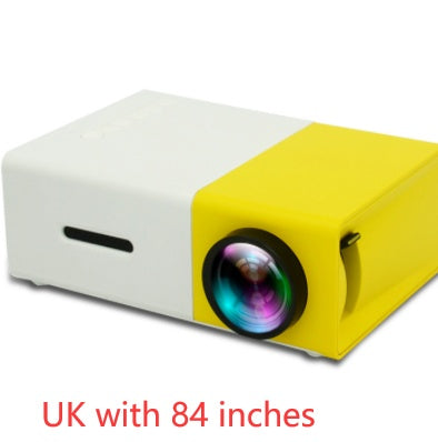 Mini projecteur LED 3D HD portable