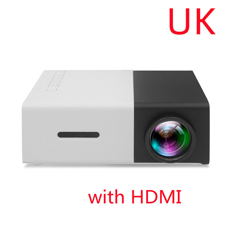 Mini projecteur LED 3D HD portable