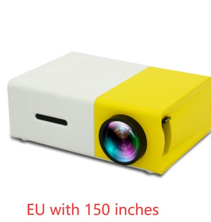 Mini projecteur LED 3D HD portable