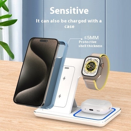 3 in 1 Wireless Fast Charging Stand