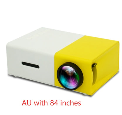 Mini projecteur LED 3D HD portable