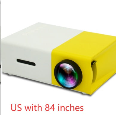 Mini projecteur LED 3D HD portable