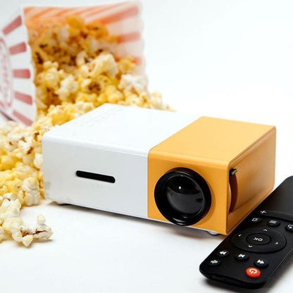 Mini projecteur LED 3D HD portable