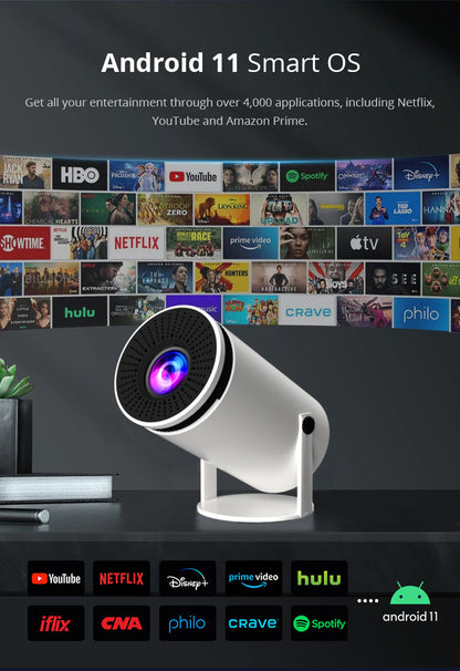 HY300 HD Smart Home Projector