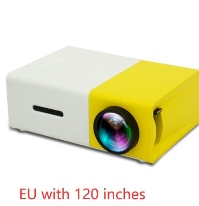 Mini projecteur LED 3D HD portable