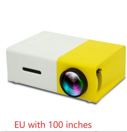 Mini projecteur LED 3D HD portable