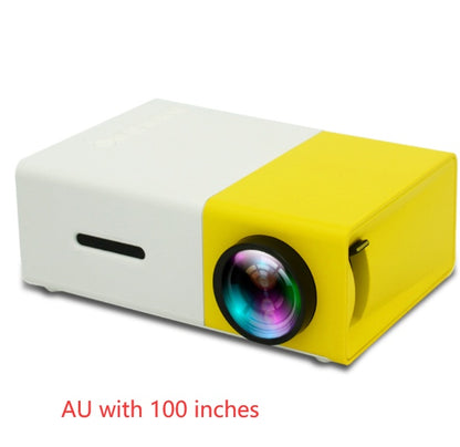 Mini projecteur LED 3D HD portable