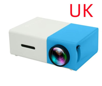 Mini projecteur LED 3D HD portable