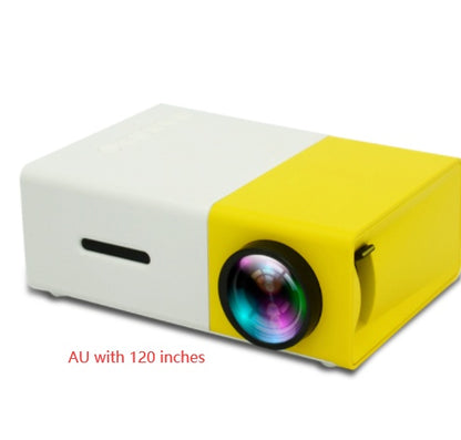 Mini projecteur LED 3D HD portable