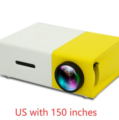 Mini projecteur LED 3D HD portable