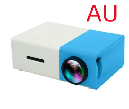 Mini projecteur LED 3D HD portable